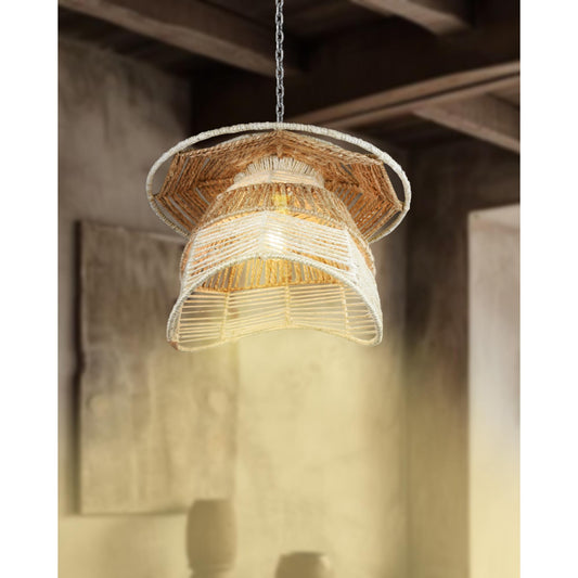LOCHT LAMP - NATURAL/IVORY - HAND MADE - JUTE