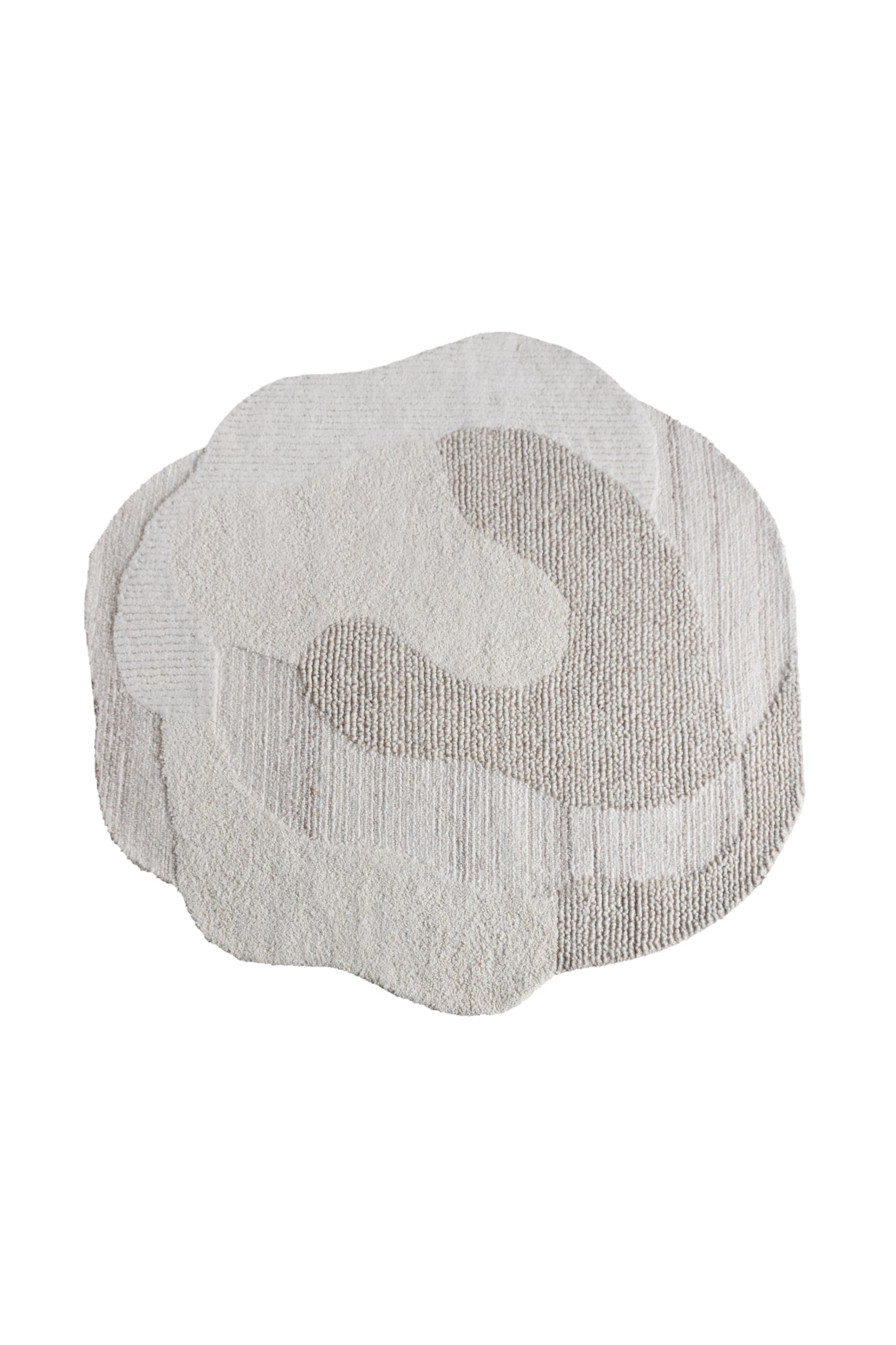 LOSKOP RUG - IVORY/BEIGE - HAND TUFTED - WOOL