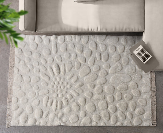 MARILYN-II RUG - COTTON - TABLE TUFTED - IVORY