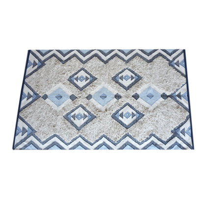 Area Rug, Bedroom Rug, Living Room Rug, Living Area Rug, Indian Rug, Office Carpet, Office Rug, Shop Rug Online, Cotton, Natural White, Charcoal, Blue, , Geometrical
