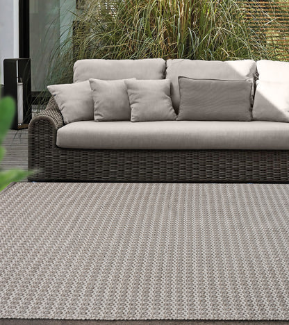 NEVE RUG - IVORY/BEIGE - HAND WOVEN - POLYPROPYLENE