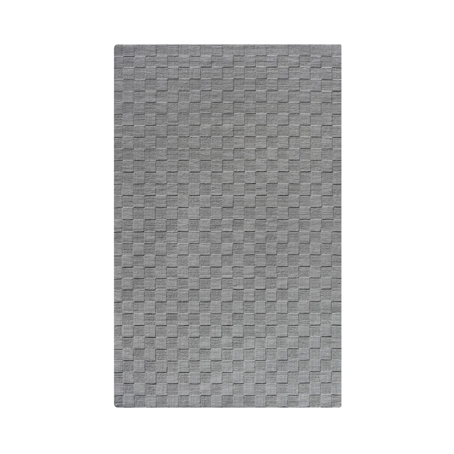SAMPAN RUG - GREY - HANDWOVEN - PET