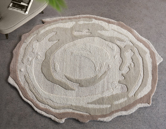 SEDDON RUG - IVORY/BEIGE - HAND TUFTED - WOOL