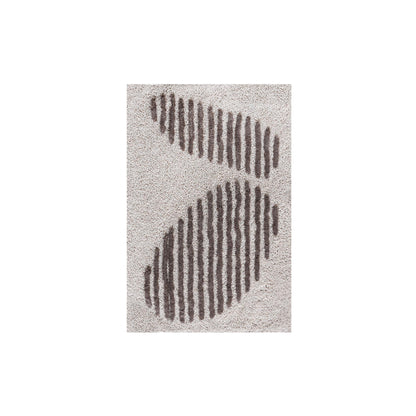 UBARANA BATH RUG - NATURAL/BROWN - COTTON - TABLE TUFTED