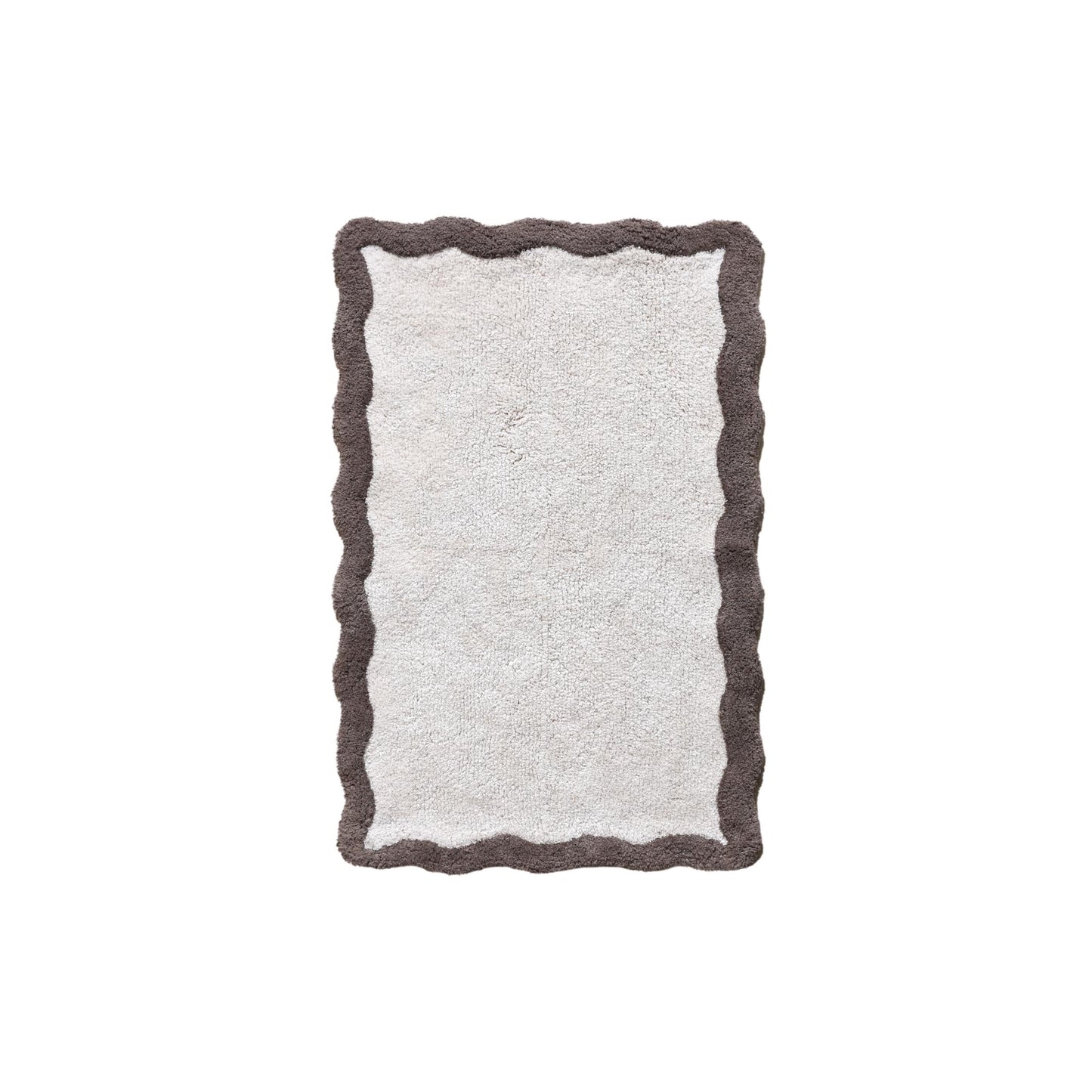 CANITAR-II BATH RUG - NATURAL/BROWN - COTTON- TABLE TUFTED