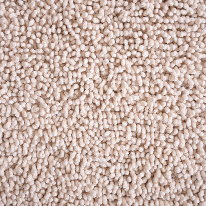 CANITAR BATH RUG - NATURAL/IVORY - COTTON/COTTON CHENILLE- TABLE TUFTED