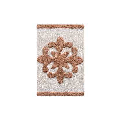 CINTSA BATH RUG - IVORY/BEIGE - COTTON - TABLE TUFTED