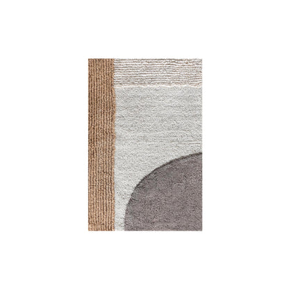 PIERIE BATH RUG - IVORY/BEIGE/GREY - COTTON - TABLE TUFTED