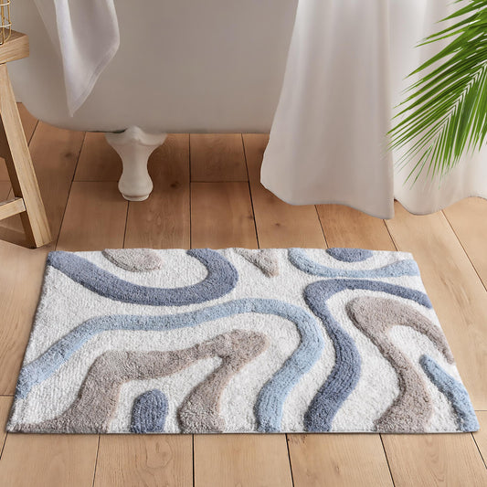 SEROPE BATH RUG - COTTON - TABLE TUFTED