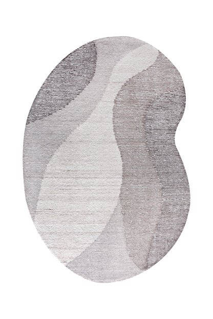 TWEEFON RUG - IVORY/NATURAL - HANDWOVEN, OVER TUFTED - WOOL