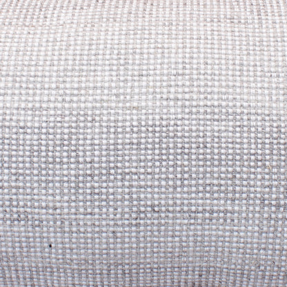 Backworth Lumber Cushion, 36x91 cm, Natural White, Wool, Hand Woven, Handwoven, Flat Weave