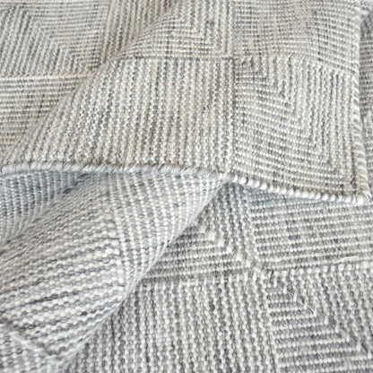 EMERY RUG - GREY/IVORY - WOOL