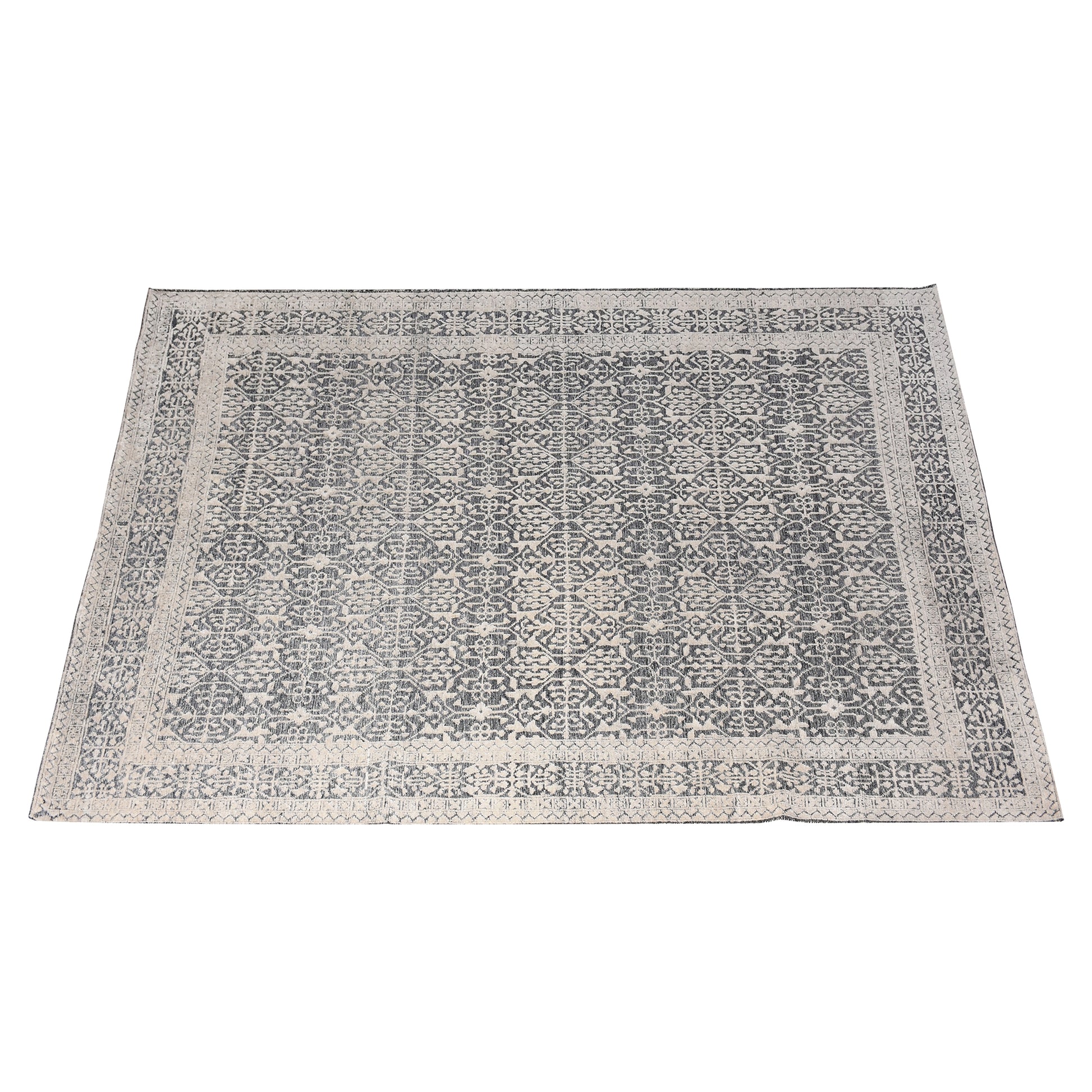 Area Rug, Bedroom Rug, Living Room Rug, Living Area Rug, Indian Rug, Office Carpet, Office Rug, Shop Rug Online, Wool, Natural, Charcoal, Hand knotted, All Cut, Textured