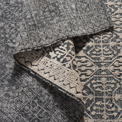 Area Rug, Bedroom Rug, Living Room Rug, Living Area Rug, Indian Rug, Office Carpet, Office Rug, Shop Rug Online, Wool, Natural, Charcoal, Hand knotted, All Cut, Textured